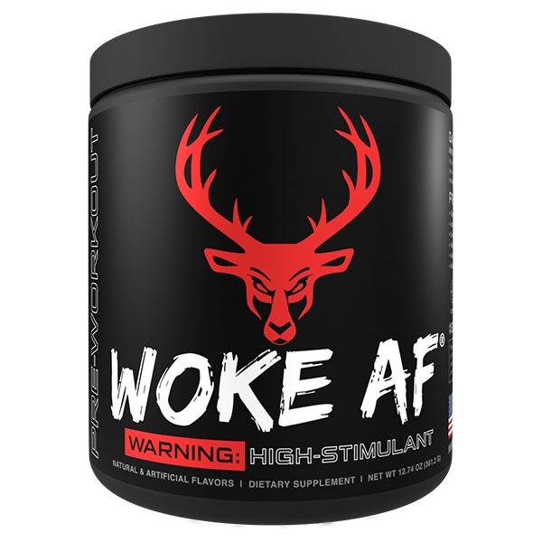 Woke AF High Stimulant PreWorkout Bucked Up